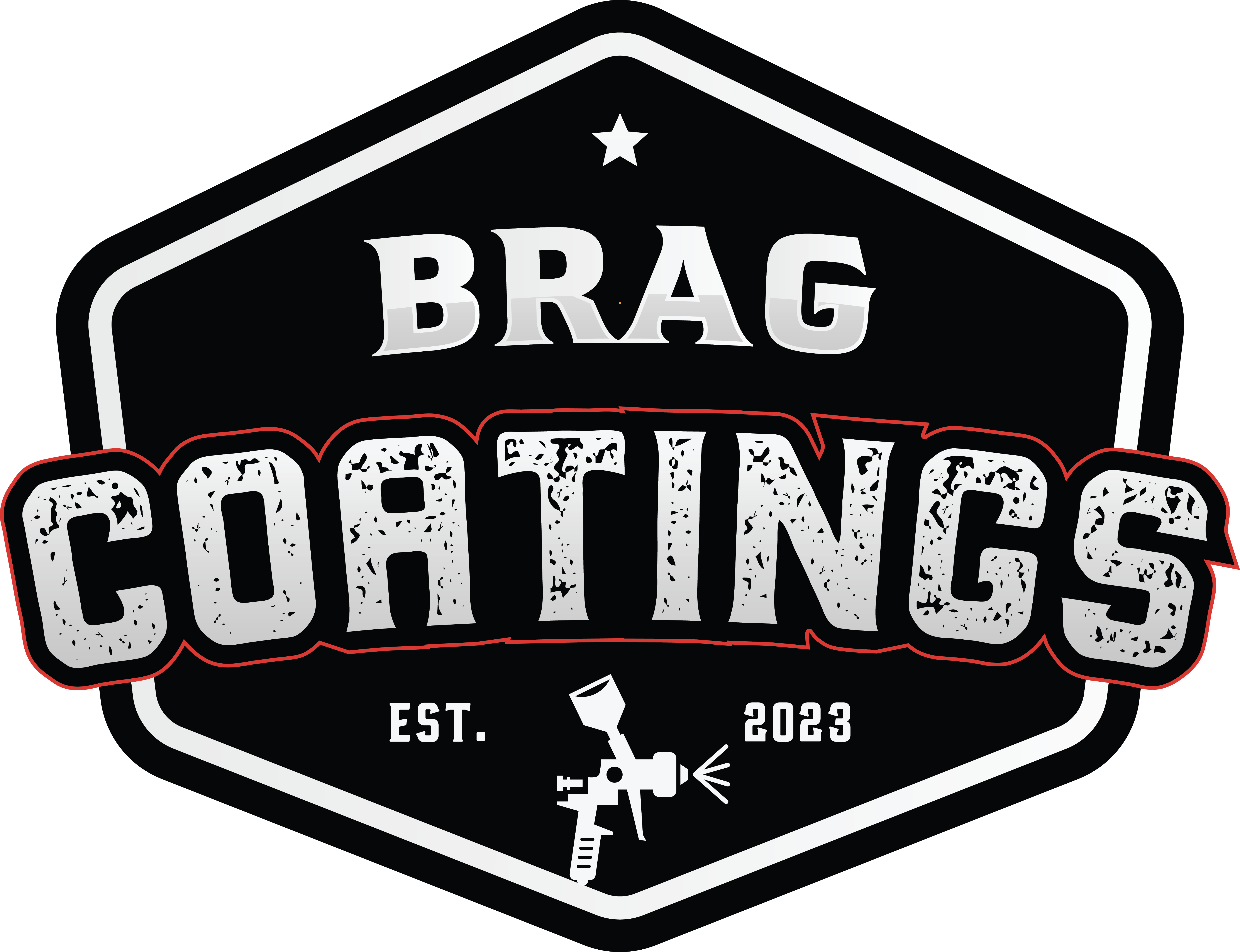 Brag Coatings and Laser Engraving